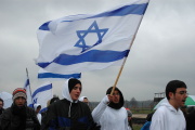 Izraelští studenti v Osvětimi (Foto: Jana Šustová)