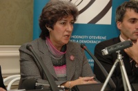 Místopředsedkyně Senátu Alena Gajdůšková (Foto: Jana Šustová)