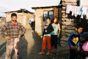 Romové v osadě Letanovce na Slovensku (Foto: Petr Axmann)