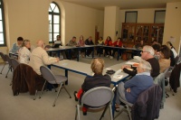Workshop v Domě protestantismu v Nîmes (Foto: Jana Šustová)