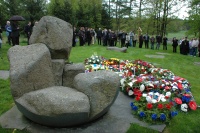 Commemorative ceremony for Romany victims of the Holocaust at the Lety memorial (Photo: Jana Šustová)