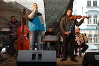 Kraslická cimbálovka na festivalu Otevřená ulice v Sokolově (Foto: Jana Šustová)