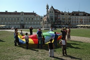 Hry pro děti na náměstí Jednoty