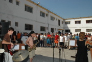 Koncert skupiny Colombo de Niro ve věznici v Temešváru