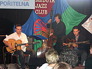Gypsy jazz at Khamoro festival (Photo: Jana Šustová)