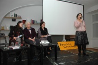 Prezentace knihy Romové - neviditelní Američané v Knihovně Václava Havla (Foto: Jana Šustová)