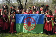 Na oslavách Mezinárodního dne Romů v Brně vystupovaly také děti (Foto: Jana Šustová)