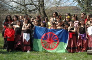Oslavy Mezinárodního dne Romů v Brně v roce 2010 (Foto: Jana Šustová)