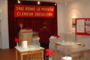 Výstava o Svazu Cikánů-Romů v Muzeu romské kultury v Brně (Foto: Jana Šustová)
