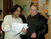 Kumar Vishwanathan a Ian Hancock (Foto: Gabriela Všolková)