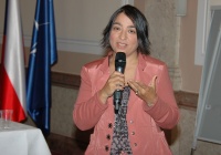 Margita Wagner na semináři Hlasy romských žen (Foto: Jana Šustová)