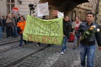 Roma Pride v ulicích Starého Města (Foto: Jana Šustová)