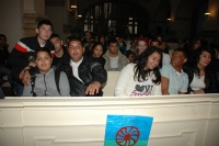 Romové v evangelickém kostele U Salvátora (Foto: Jana Šustová)