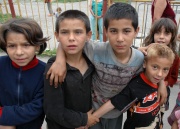 Děti z romské osady Rudňany (Foto: Jana Šustová)