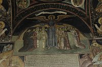 Fresko der Gottesmutter mit Flügeln im Kloster Govora ist weltweit das einzige seiner Art (Foto: Jana Šustová)