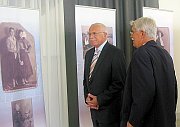 Prezident Václav Klaus na zahájení výstavy