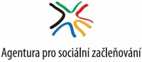 Logo Agentury pro sociální začleňování