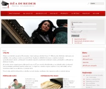 Internetové stránky projektu Dža dureder