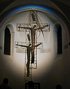 Kříž v kostele sv. Vavřince na Petříně v Praze