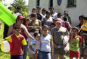 Tábor pořádaný Společenstvím Romů na Moravě (Foto: ČTK)