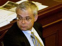 Vladimír Špidla na zasedání vlády, Foto: ČT