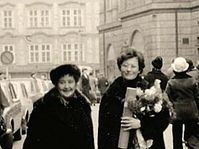 Jaroslava Eliasova et PhDr. Jana Pasakova, photo: Archives PhDr. Jana Pasakova