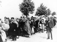 L'expulsion d’Allemands de Brno, photo: Post Bellum