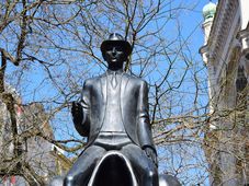 La statue de Franz Kafka à Prague, photo: Jekaterina Staševska