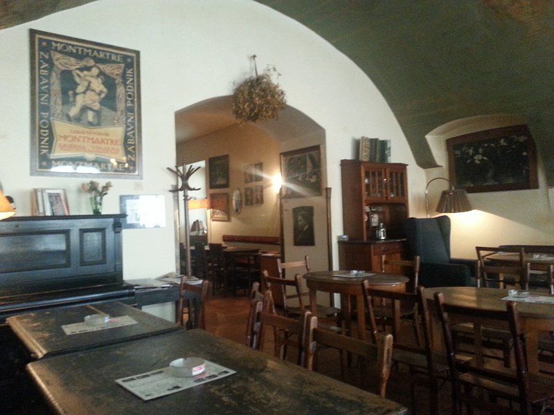 Wo Hašek und Kafka an einem Tisch saßen Prager Café