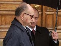 Le général polonais Wojciech Jaruzelski avec le président Vladimir Poutine, photo: CTK