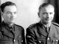 Jan Kubiš, Jozef Gabčík, photo: archive of Military History Institute Prague and Eduard Stehlík