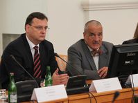 Petr Nečas, Karel Schwarzenberg, photo: archive of the Czech Government
