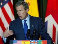 George Bush during the meeting on the Azores, photo: CTK