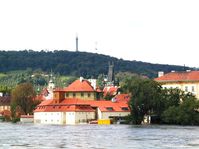 Lesser Town hit by water