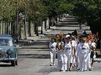 Las Damas de Blanco en La Habana (Foto: CTK)