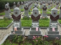 Могилы красноармейцев на Ольшанском кладбище в Праге, фото: Владимир Поморцев