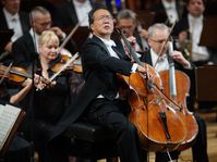 Yo-yo Ma y la Orquesta Filarmónica de Praga, foto: ČTK