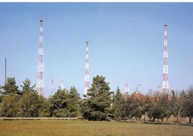 Les émetteurs ondes courtes de Radio Prague à Litomysl, en Bohême de l'est