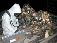Members of the Czech-Slovak anti-chemical unit, photo: www.army.cz