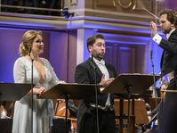 Kateřina Kněžíková, Richard Samek und Tomáš Brauner (Foto: Petra Hajská, Archiv des Festivals „Dvořáks Prag“ 2019)