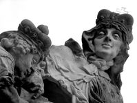 La statue de sainte Ludmila sur le pont de Charles IV, photo: Štěpánka Budková