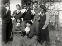 Jewish teenagers from Czechoslovakia in Denmark in 1939, photo: archive of Judita Matyášová