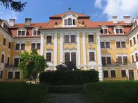 Schloss in Chlum (Foto: Esperanto-klubo Písek, Wikimedia CC BY-SA 3.0)