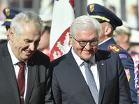 Miloš Zeman, Frank-Walter Steinmeier, photo: CTK
