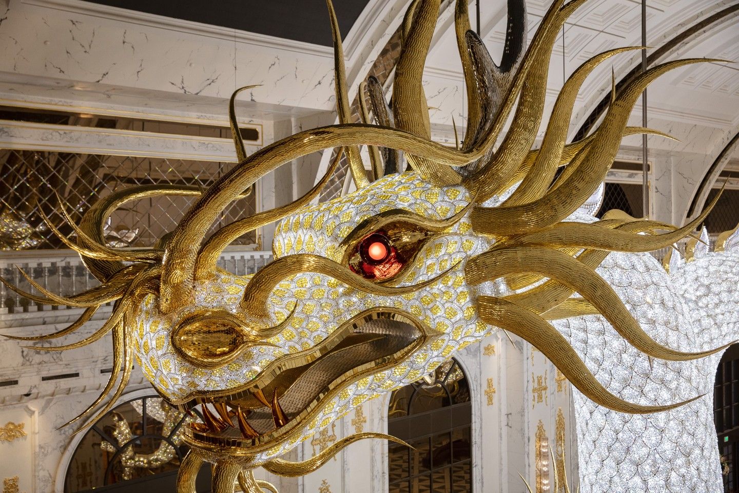 enter the dragon: czech glass artworks master lasvit installs 