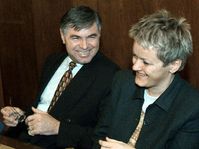 Jaroslav Palas a německá ministryně zemědělství Renate Kuenast, Foto: ČTK