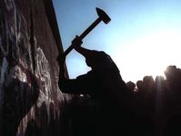 La chute du mur de Berlin, photo: CTK