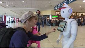 Pepper the robot, photo: ČT24