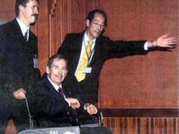 Václav Havel en Taiwán (Foto: CTK)