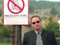 Town of Jidrichovice, Mayor Petr Pavek, photo CTK